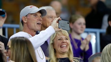 Despite Julie Venables' recent cancer diagnosis, Oklahoma coach Brent Venables remains optimistic and maintains "great faith."