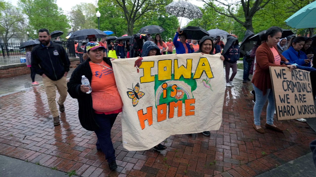 Iowa's new state immigration law faces legal action from the Justice ...