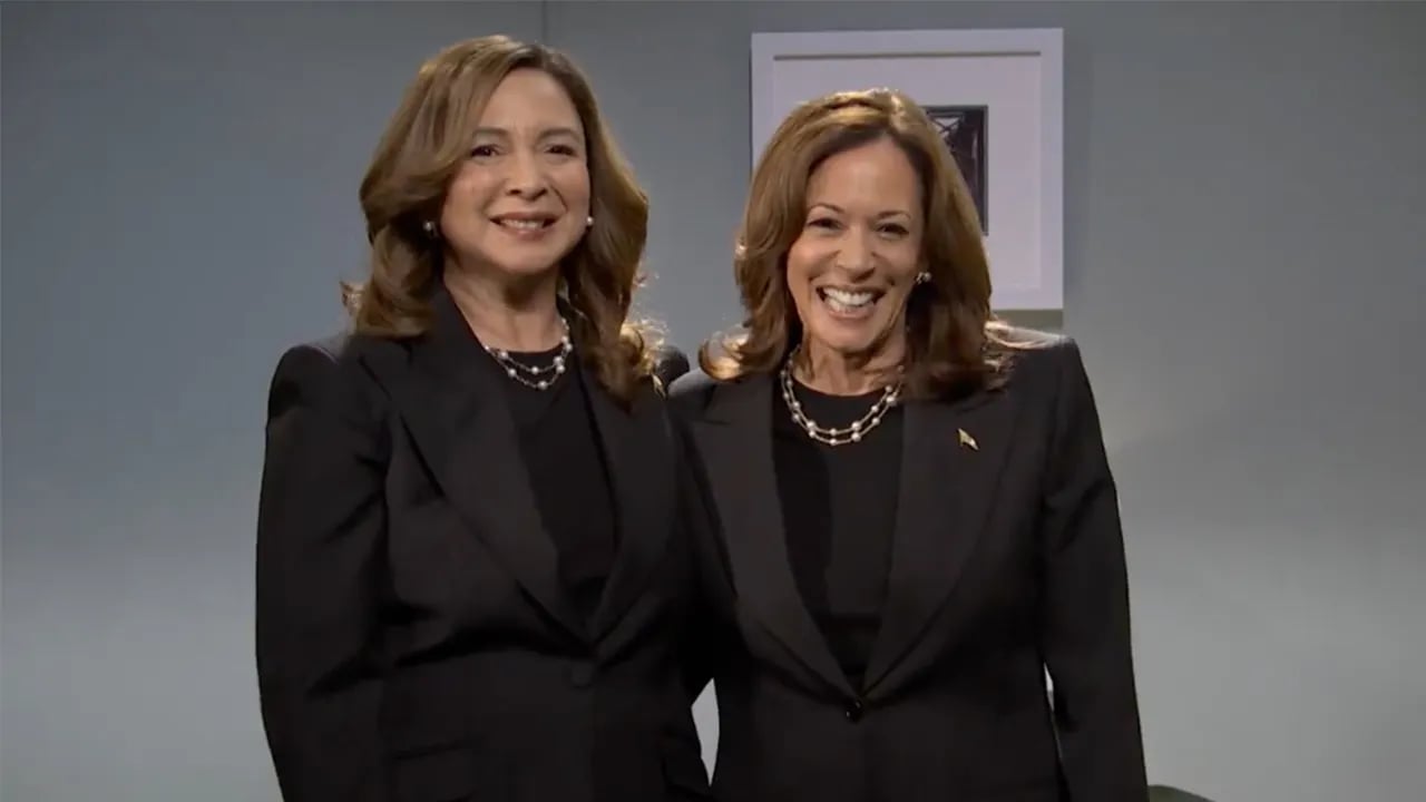 In her final episode before the election, Kamala Harris made an appearance on 'SNL'.