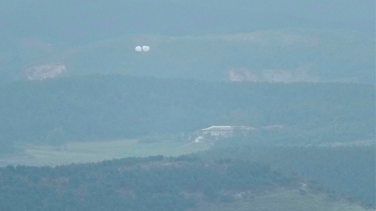 The North is accused by South Korea of sending more trash balloons into its airspace.