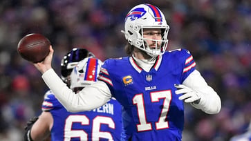 In the divisional round victory over the Ravens, the Bills' Josh Allen achieved 2 touchdowns and forced 3 turnovers.