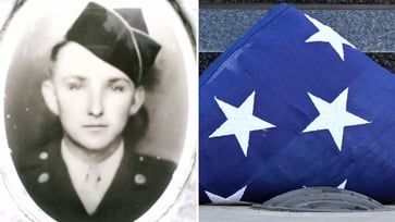 Decades after the soldier's death in combat, a ballad inspired by the grave of a Georgia WWII hero has been written.