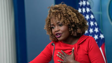 In her first televised press briefing since Hunter Biden's pardon, Karine Jean-Pierre was asked numerous questions about the former vice president's son.