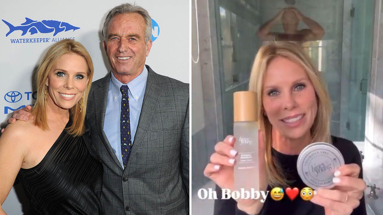 Cheryl Hines promotes self-care product company by sharing video of RFK Jr. naked in shower: 'Oh Bobby'