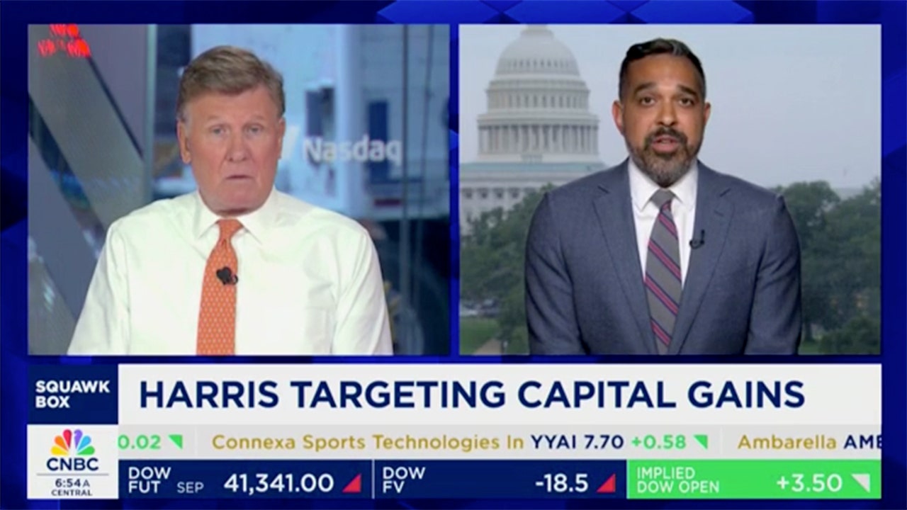 CNBC hosts and Harris campaign economic adviser clash over unrealized gains tax proposal: 'Unconstitutional'