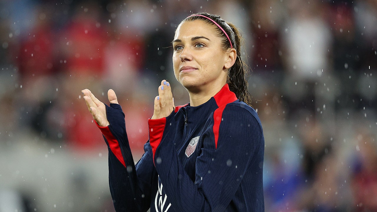 American soccer star and Olympic gold medalist, Alex Morgan, announces retirement.