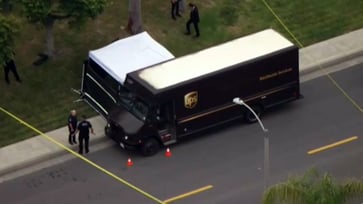 UPS driver in California shot, killed during break; suspect apprehended.