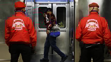 After the tragic subway burning death in New York City, Guardian Angels resume patrols.