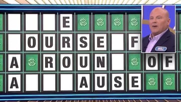 'Wheel of Fortune' viewers are going wild over the funny blunder made by the policeman contestant.