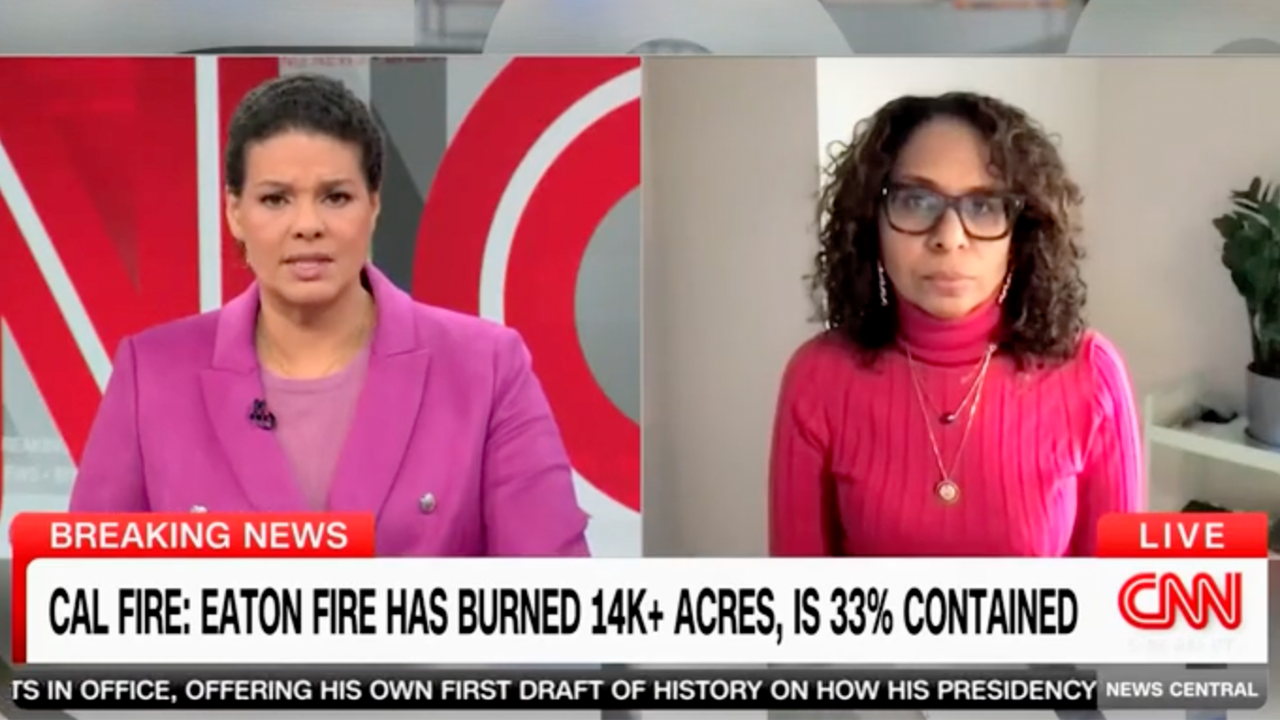 CNN anchor taken aback by California congresswoman's assertion about LA fires: "There are many conspiracy theories surrounding the fires."