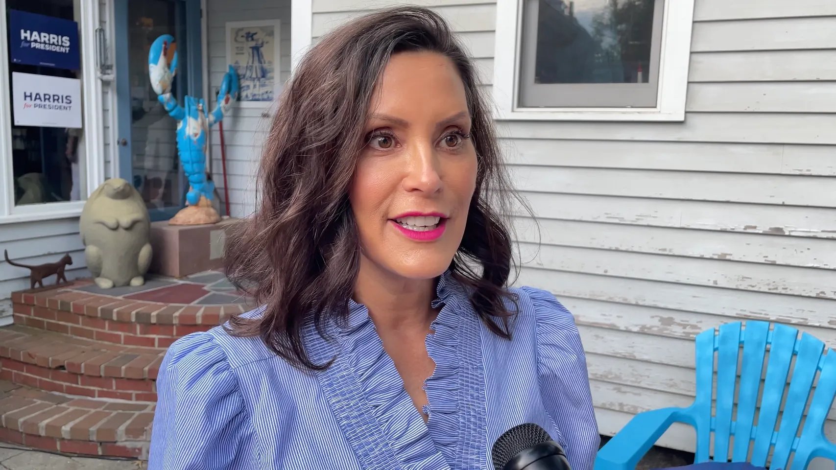 The first Republican to launch a gubernatorial campaign in the race to succeed Michigan's Whitmer is a top lawmaker.