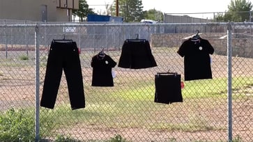 All-black clothing is prohibited at Texas middle schools for students.