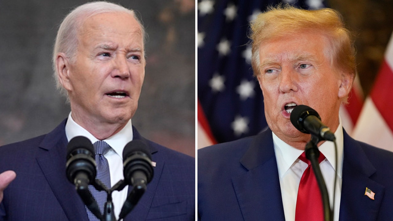 In a new national poll, Trump's approval ratings rise, while Biden's hit an all-time low.