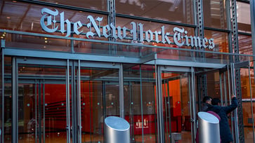 Numerous New York Times technology employees stage a strike prior to Election Day.