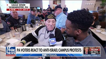 Anti-Israel protests and flag-burning leave veterans feeling ashamed of America.