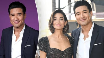 Mario Lopez acknowledges the difficulties of collaborating with his "extraordinarily gifted" spouse.