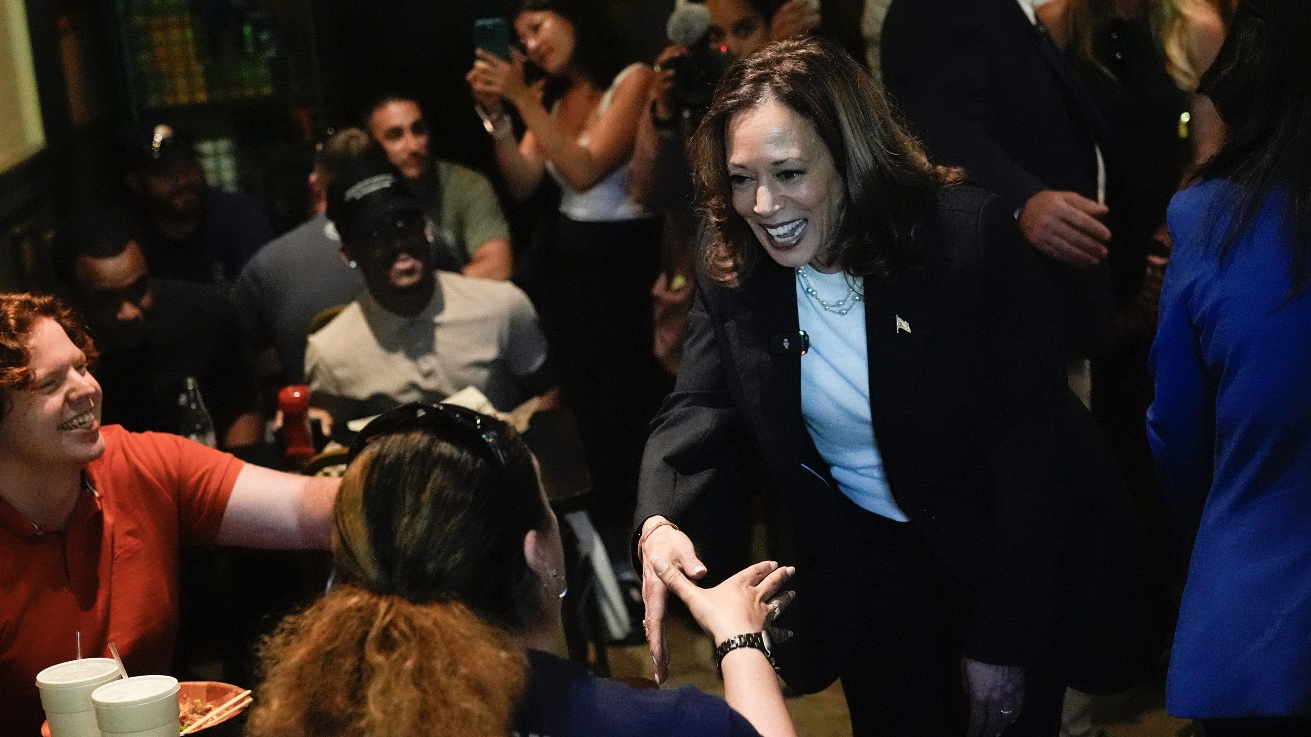 Trump predicts a 'fair but tough' campaign interview for Harris, stating it will reveal her true character.