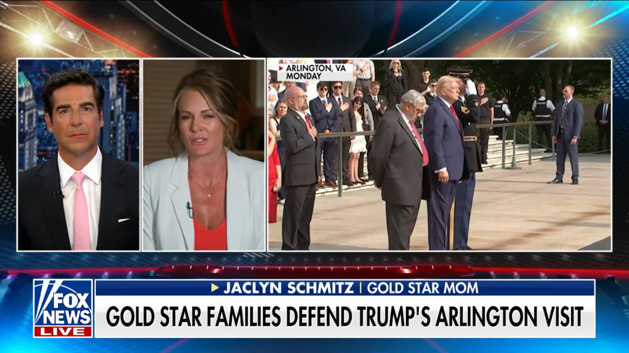 The Gold Star mom claims that the Biden administration insulted her by stating that Trump politicized the Arlington visit.