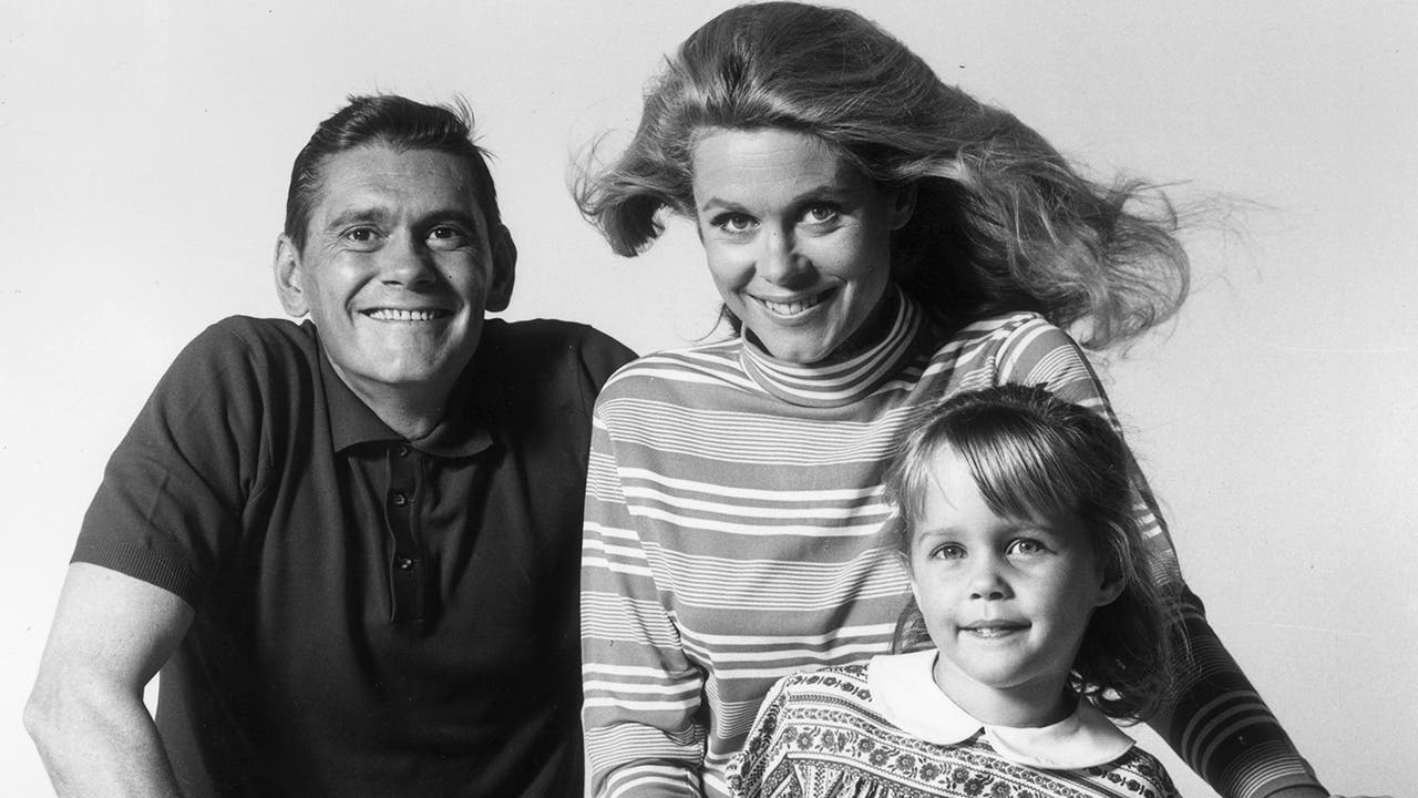 'Bewitched' star was 'financially distressed' and had to clean toilets after on-set injury, according to the author.