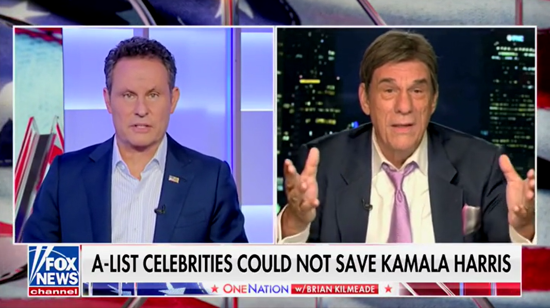 Robert Davi, the actor, stated that observing Trump's victory over Harris, who was backed by celebrities, was similar to watching the "Rocky" movie unfold in real life.