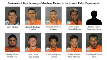 Ten members of Tren de Aragua were arrested by Aurora PD in connection with apartment building takeovers, according to a statement.