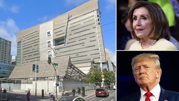 Nancy Pelosi dedicates 'Green' federal building, once mocked by Trump.