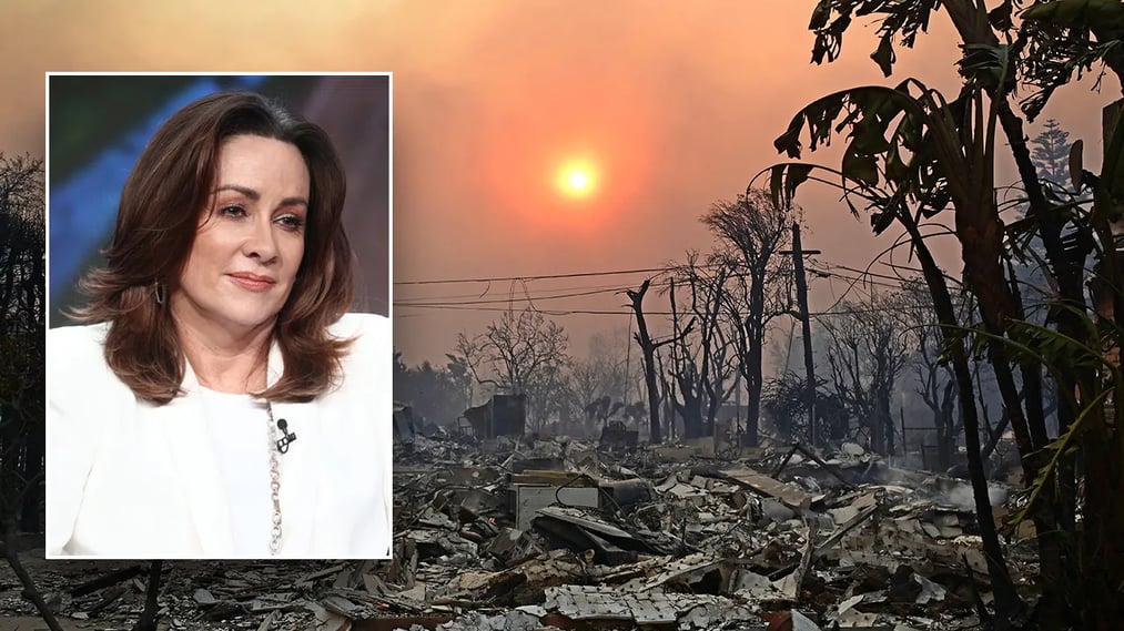 Patricia Heaton argues that the LA fires demonstrate the need for individuals to take action and not solely rely on government assistance.