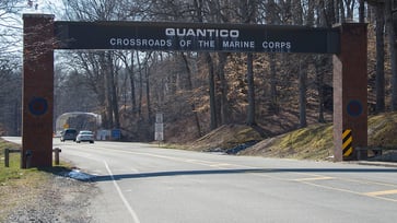 A federal judge has thrown out cases against Jordanian men accused of trying to breach the Quantico gate in a box truck.