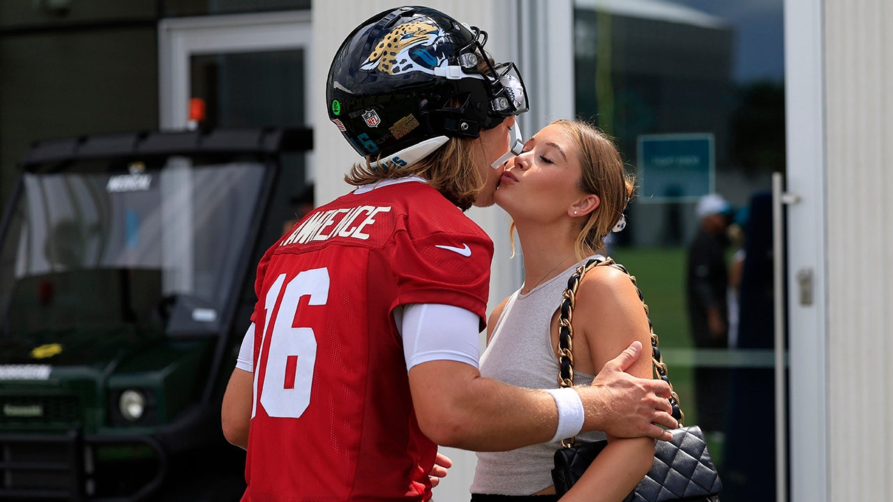 Jaguars star quarterback's wife expresses gratitude to fans for their support following a severe injury.