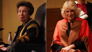 Princess Anne politely refused Queen Camilla's attempt to break royal protocol.