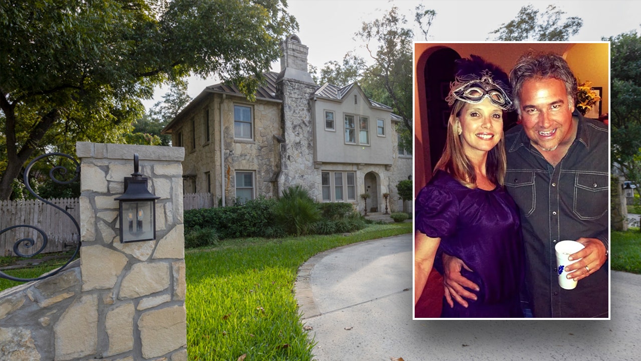 Realtor Suzanne Simpson's home may be sold as her husband remains behind bars in a murder case.