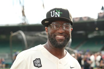 Rickey Smiley and Spanish-language show featured on Harris's radio interviews in Phoenix.