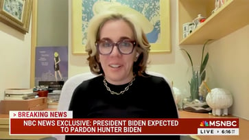 MSNBC contributor left speechless after Hunter Biden pardon: "I have to process it ... I'm sorry"