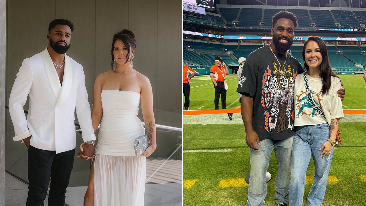 Devon Mostert, wife of NFL player Jimmy Mostert, faced racist hate online after defending Florida Governor Ron DeSantis against Vice President Kamala Harris.