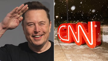 Elon Musk claims that "CNN is struggling" during a heated exchange with Don Lemon, as the network's ratings continue to decline.