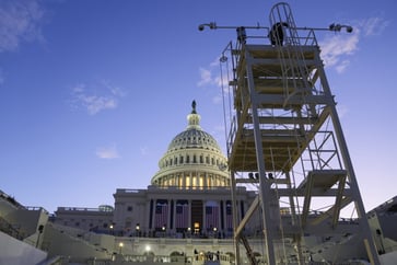 Report suggests government agencies view Trump inauguration as a potential target for extremists.