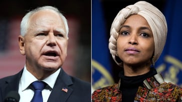 'Omar challenger criticizes Walz for adopting policies similar to 'Squad''