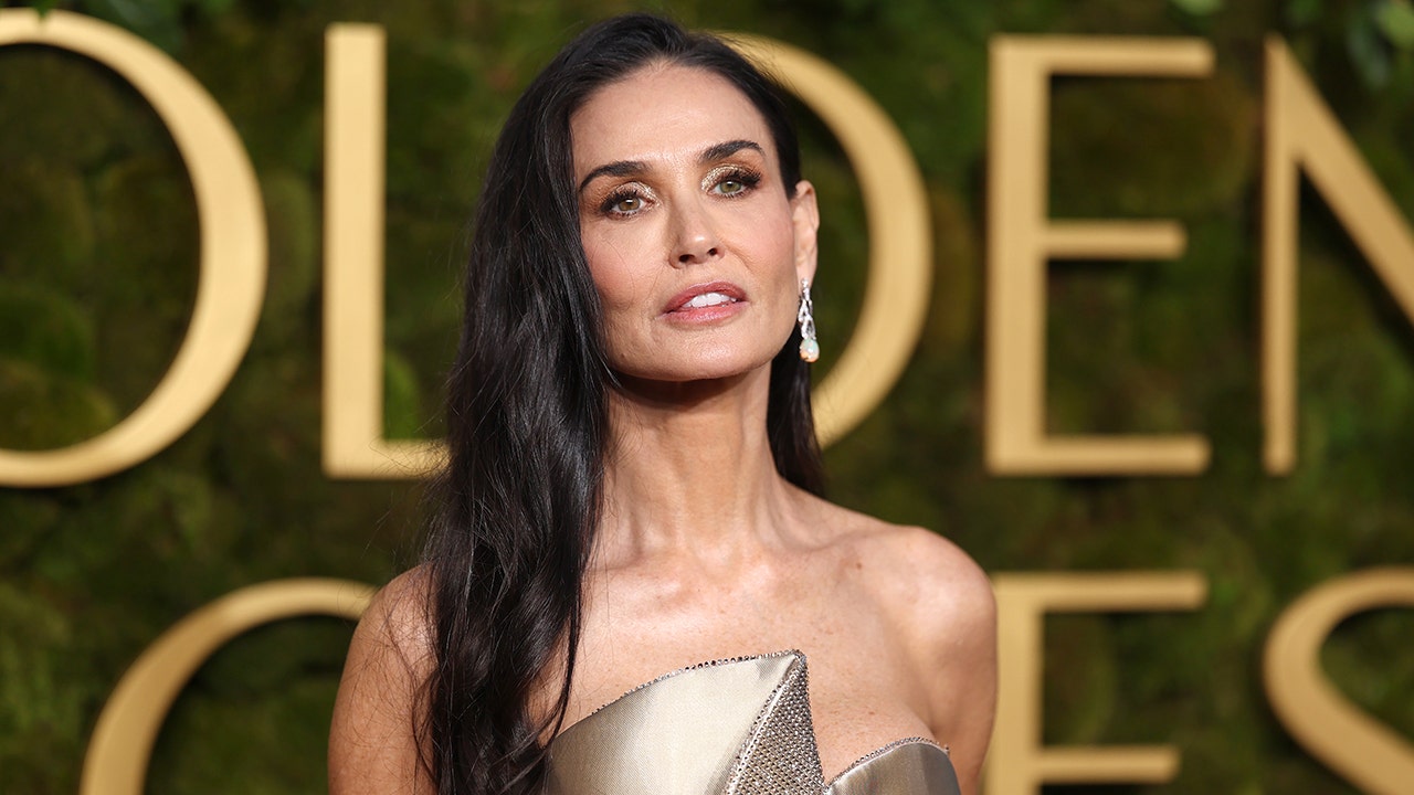 Nearly quitting her acting career, Demi Moore finally wins her first Golden Globe.