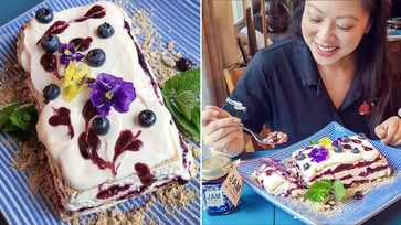 Nostalgic Blueberry Jam Icebox Cake for Mother's Day: Recipe