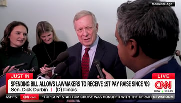 CNN reporter confronts Senator Dem over Congress pay raise: Despite low ratings, your salary remains unchanged