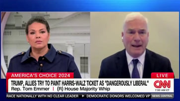 Congressman clashes with CNN host over Tim Walz's selection as VP, claims he's receiving a "free pass" from the media.