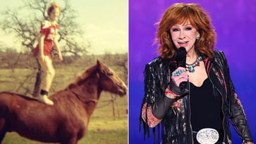 At age 5, Reba McEntire began her career as a cowgirl on her family's ranch before achieving fame in country music.