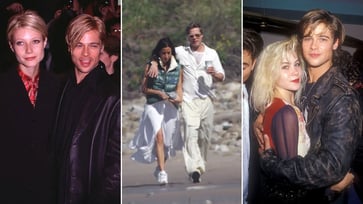 Brad Pitt and Ines de Ramon were seen walking hand-in-hand on a romantic beach stroll, and it seems like the two have a lot in common. Here are five times that Brad Pitt has dressed like his famous girlfriends: