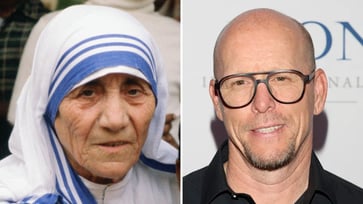 Christian filmmaker Jim Wahlberg claims that Mother Teresa guided him towards God and sobriety while he was incarcerated.