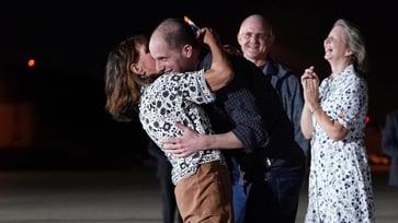 Now back on US soil, Americans released in Russian prisoner exchange