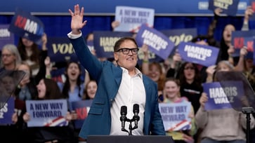 Mark Cuban, a surrogate for Harris, acknowledges Trump's victory: "You won fair and square."