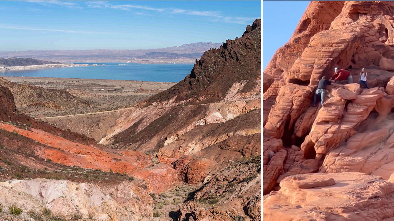 Fourteen men from Nevada are charged with vandalizing ancient 140 million-year-old rock formations.