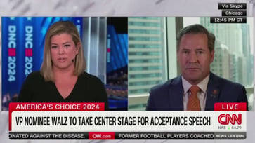 GOP combat veteran challenges CNN anchor to interview Walz instead of defending him.