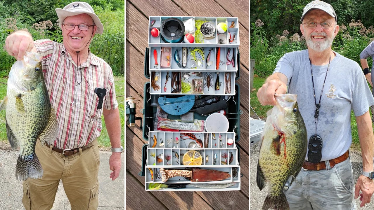 Two fishing buddies from West Virginia set new state records within a short time frame.