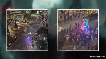 Elon Musk criticizes the lawlessness in a blue city, drawing parallels to the chaos depicted in the 'Joker' film.